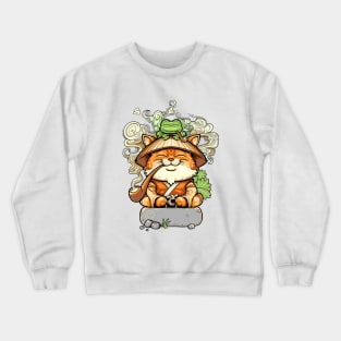 Old Master Miaow Crewneck Sweatshirt